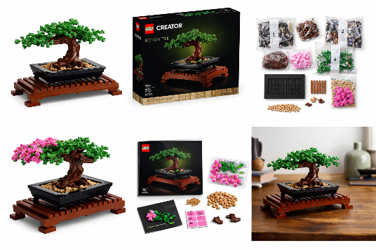 7 Day rental of LEGO® Botanicals - Bonsai Tree (10281)